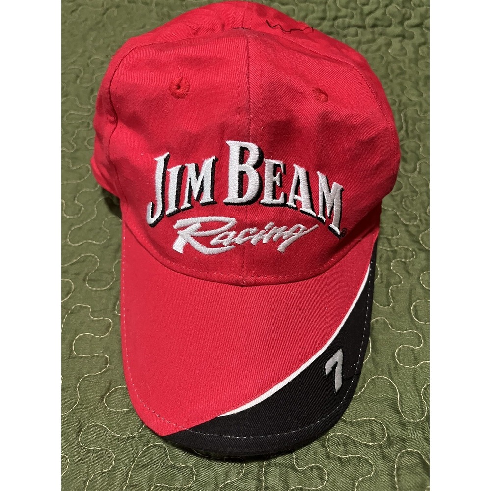 Jim Beam Bourbon Robby Gordon Racing NASCAR #7 Baseball Dad‎ Hat Cap StyleMaster